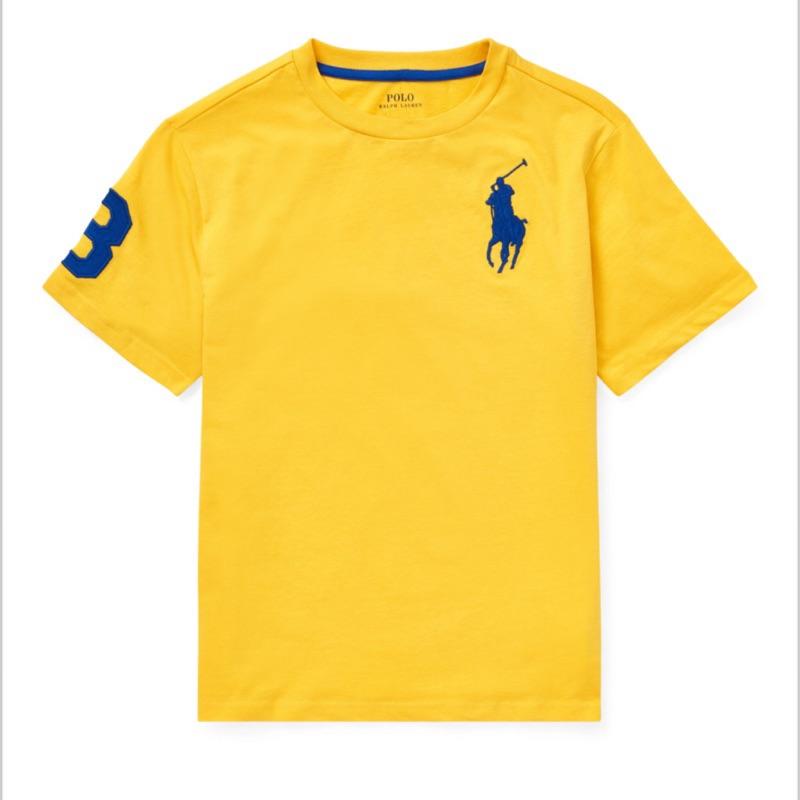 💯保證正品💯Huang-RL Ralph Lauren RL POLO 青年版 短袖 素T 大馬 白色 黑色 灰色-細節圖2