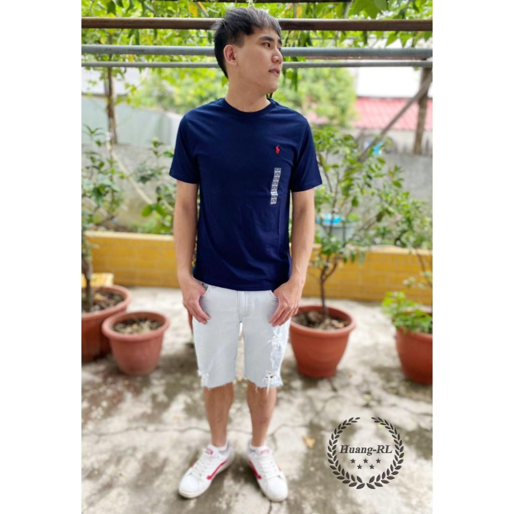 附發票💯保證正品💯Ralph Lauren RL POLO 青年版 短袖 小馬  T恤 素T4【Huang-RL】™-細節圖3