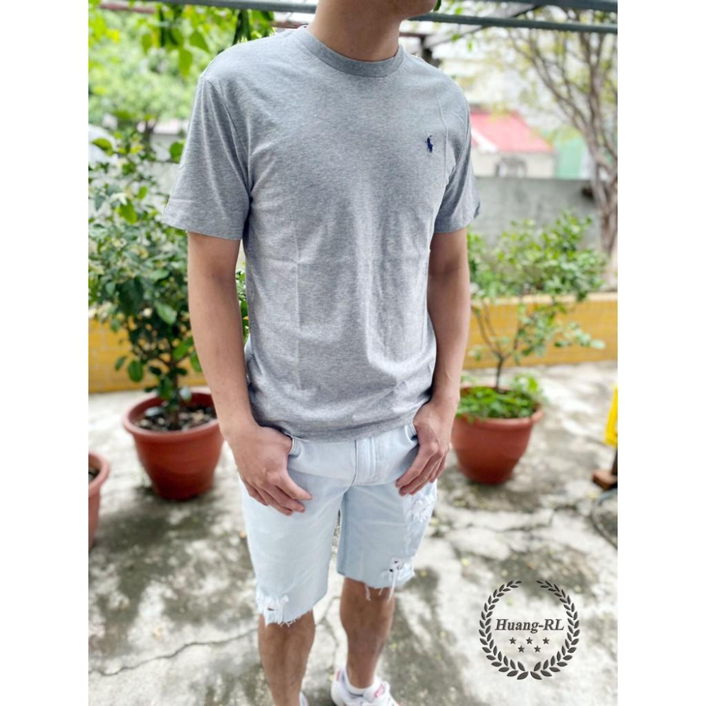 附發票💯保證正品💯Ralph Lauren RL POLO 青年版 短袖 小馬  T恤 素T4【Huang-RL】™-細節圖4