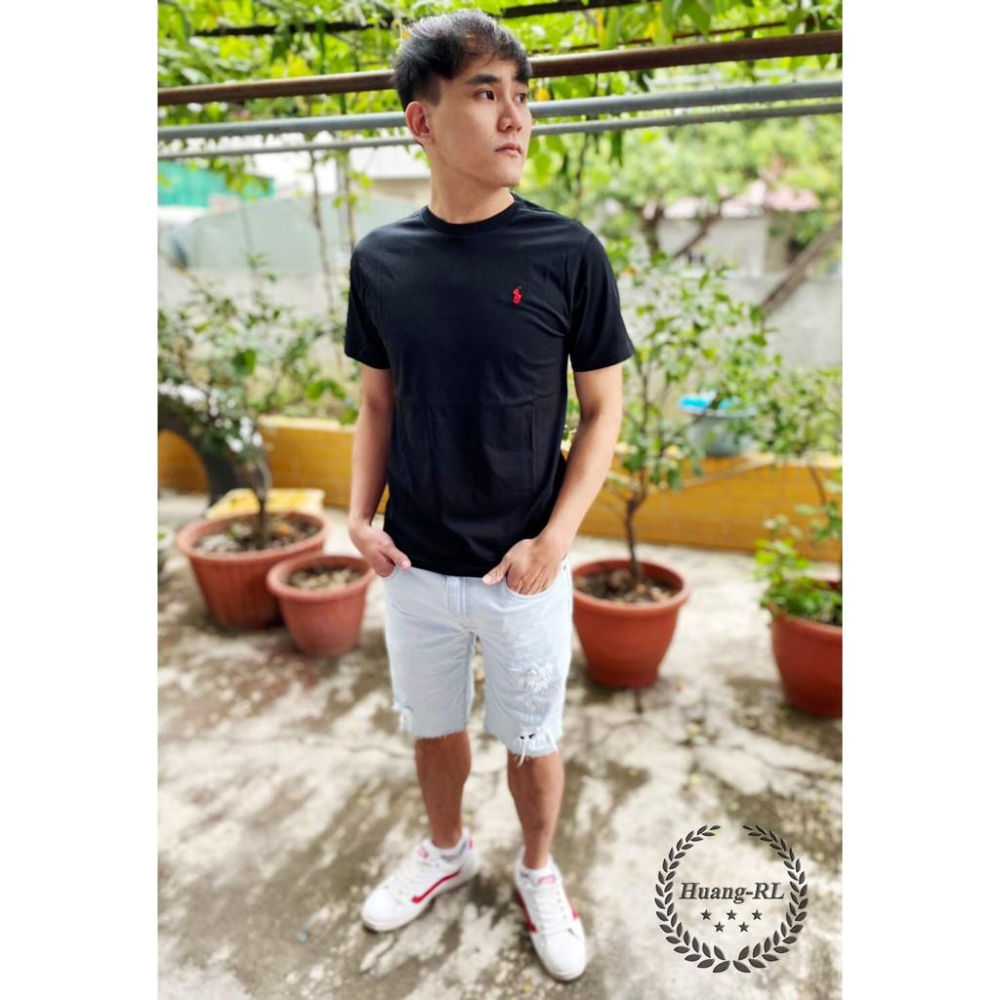 附發票💯保證正品💯Ralph Lauren RL POLO 青年版 短袖 小馬  T恤 素T4【Huang-RL】™-細節圖5