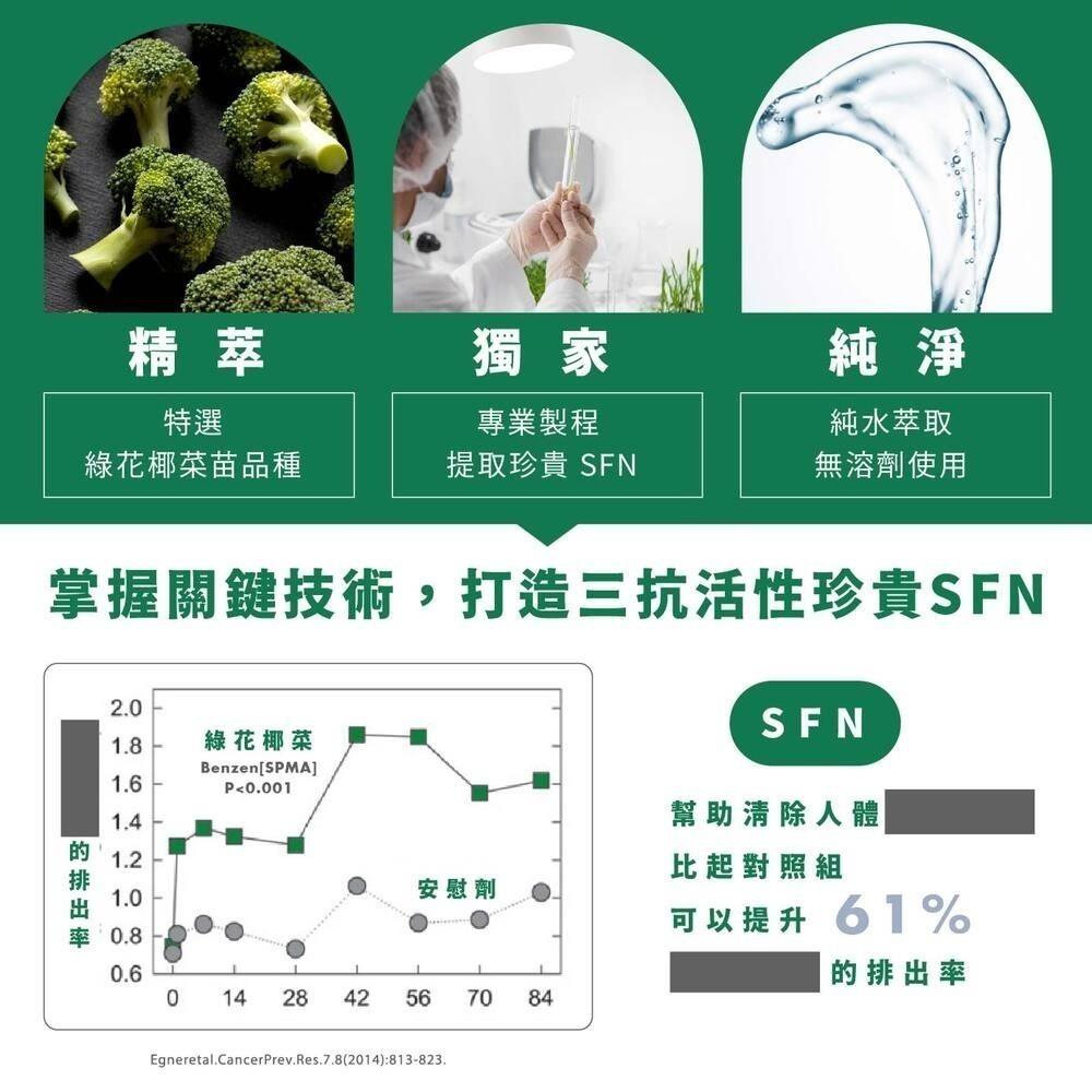 綠源萃取60粒｜綠花椰菜抽出物(含蘿蔔硫素)、洋蔥抽出物（含槲皮素）、朝鮮薊、酵母鉻、錳、長效維生素B1、維生素B2-細節圖3
