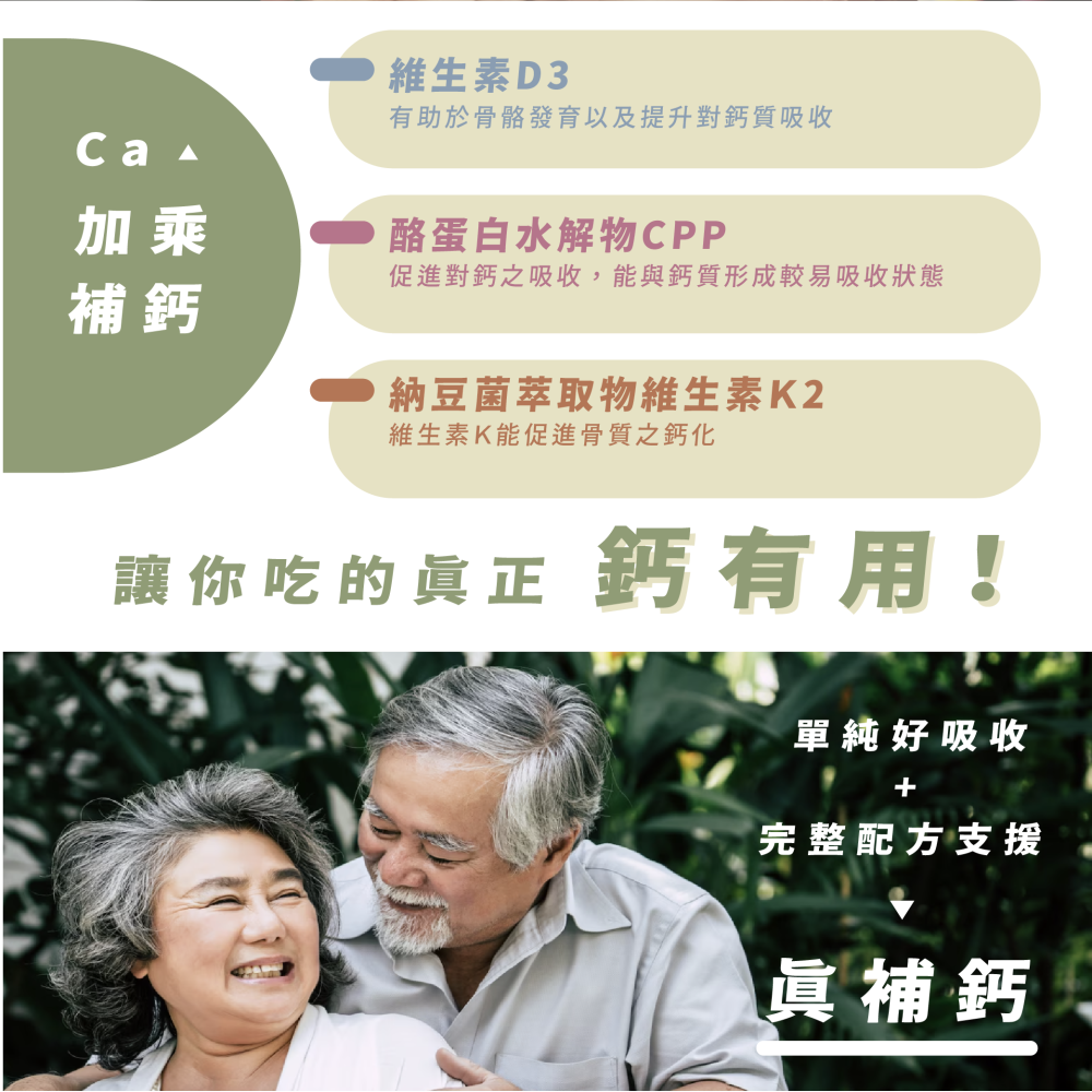 海藻鈣複合錠＋維生素Ｄ＋納豆發酵物(維生素K2)+酪蛋白水解物｜Dr.Nutri芯漾生醫-細節圖4