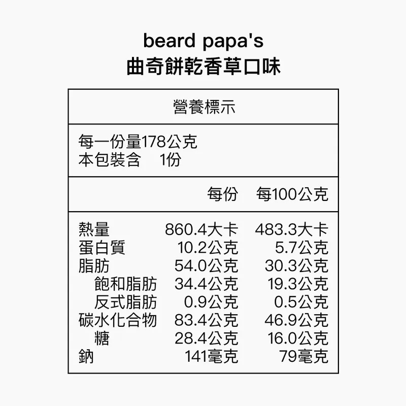 【beard papa＇s】香草曲奇餅乾 - 附紙袋 (2盒)-細節圖4