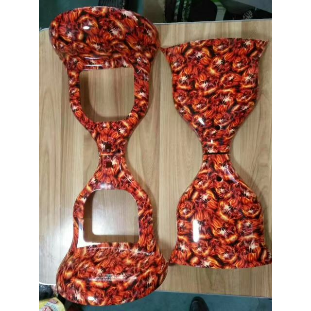 水轉印膜 火焰骷髏 50cm寬 水添色水轉印-B0044-細節圖2