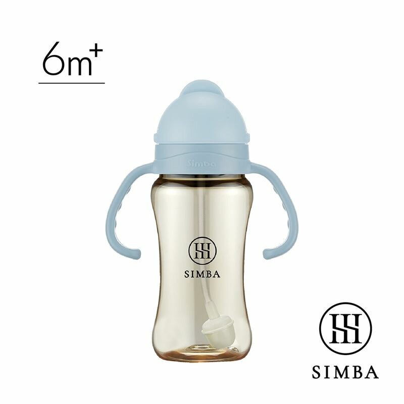 小獅王辛巴 Simba 蘊蜜鉑金PPSU防漏滑蓋學習水杯270ml(多色可選)-細節圖3