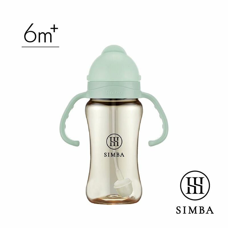 小獅王辛巴 Simba 蘊蜜鉑金PPSU防漏滑蓋學習水杯270ml(多色可選)-細節圖6