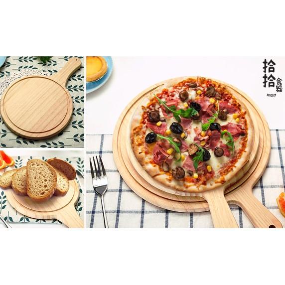 拾拾食器｜松木原木Pizza盤托盤◆披薩盤 麵包盤 木托盤 原木盤 蛋糕盤 擺盤 日本 現貨+預購 台灣-細節圖8