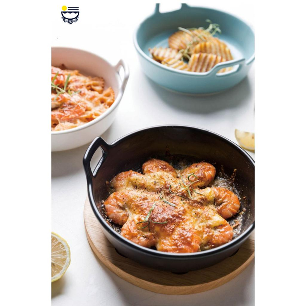 拾拾食器｜北歐雙耳消光系列-沙拉碗/烤盤◆雙耳盤 瓷盤 陶瓷盤 早餐盤 西餐盤 沙拉盤 麵包盤 日本 現貨+預購 台灣-細節圖7