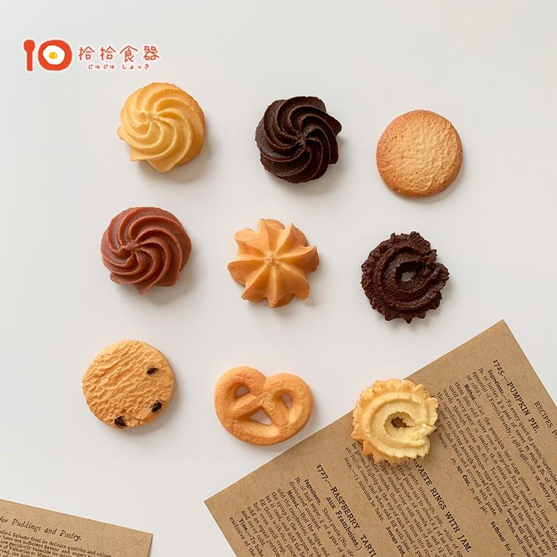 拾拾食器｜單入★韓國3D立體曲奇餅乾冰箱貼◆造型磁鐵 冰箱磁鐵 食物磁鐵 裝飾磁鐵 仿真磁鐵 黑板磁鐵 現貨+預購 台灣-細節圖4