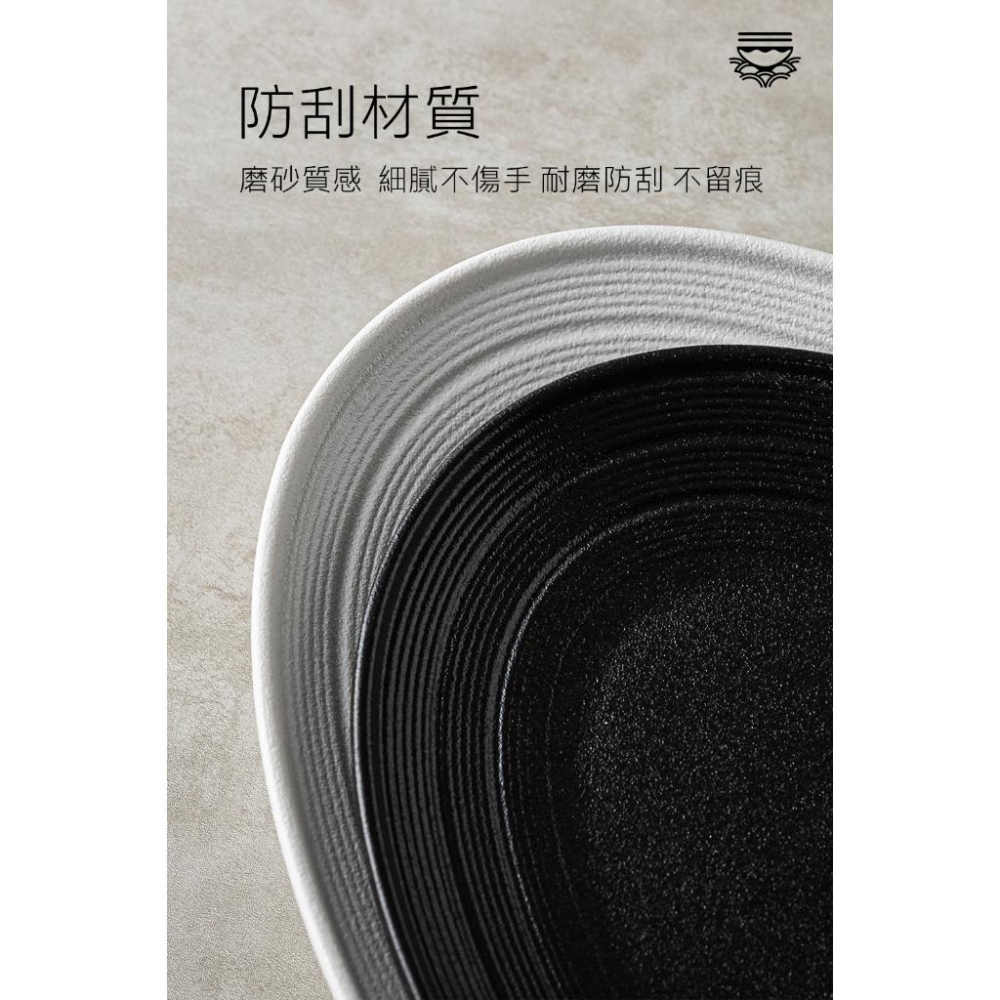 拾拾食器｜磨砂漢斯紋餐具(橢圓盤)◆陶瓷盤 早餐盤 日式盤 餐盤 魚盤 長盤 淺盤 西餐盤 日本 現貨+預購 台灣-細節圖3