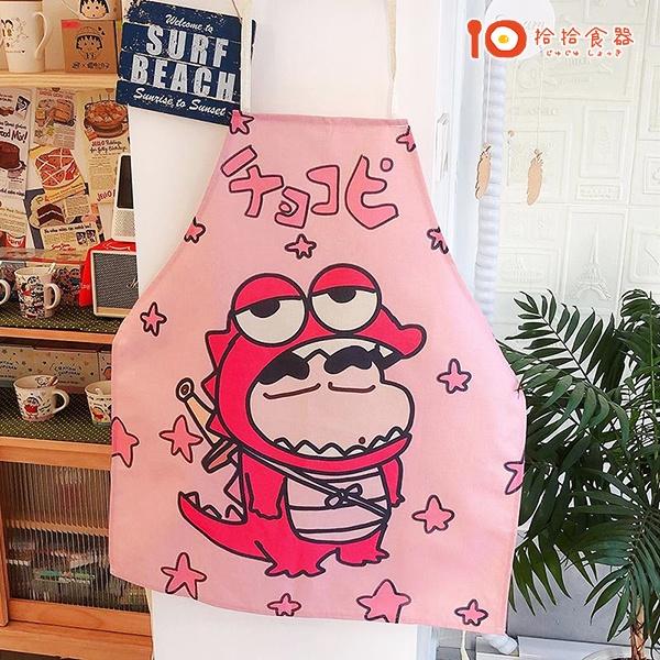 拾拾食器｜小新🖍防汙圍裙◆圍裙 廚房圍裙 兒童圍裙 烘培圍裙 卡通圍裙 蠟筆小新 動感超人 日本 現貨+預購 台灣-細節圖2