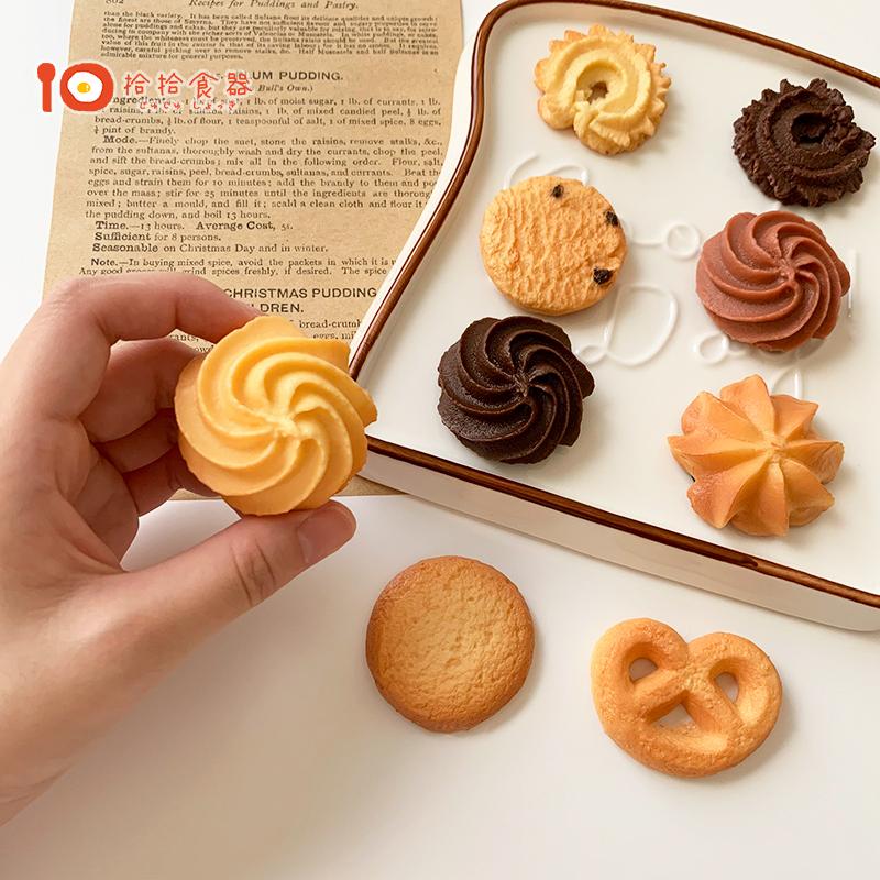 拾拾食器｜套組★韓國3D立體曲奇餅乾冰箱貼◆造型磁鐵 冰箱磁鐵 仿真磁鐵 黑板磁鐵 食物磁鐵 裝飾磁鐵 現貨+預購 台灣-細節圖3