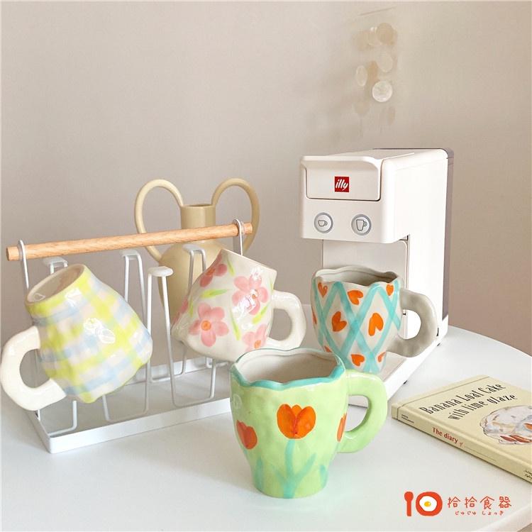 拾拾食器｜丹麥設計師手捏陶瓷馬克杯◆手繪 陶瓷杯 咖啡杯 茶杯 手捏杯 水杯 禮物 情人節 日本 現貨+預購 台灣-細節圖5