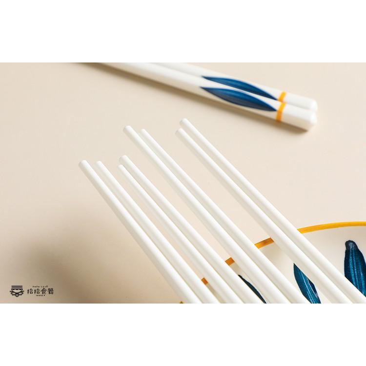 拾拾食器｜濃濃日式風格手繪陶瓷筷◆防滑 耐高溫 防霉 筷子 陶瓷筷子 筷子組 日式筷子 多入 日本 現貨+預購 台灣-細節圖7