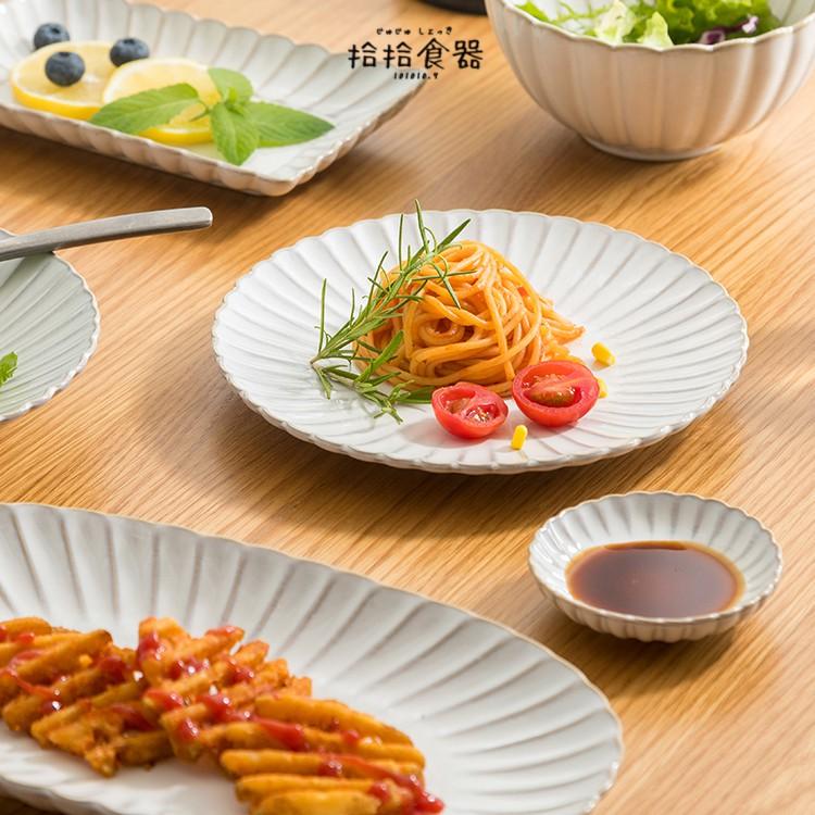 拾拾食器｜日式復古窯變菊皿◆陶瓷碗 陶瓷盤 餐盤 早餐盤 方盤 魚盤 飯碗 湯盤 大盤 圓盤 日本 現貨+預購 台灣-細節圖5