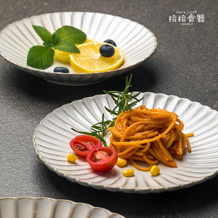拾拾食器｜日式復古窯變菊皿◆陶瓷碗 陶瓷盤 餐盤 早餐盤 方盤 魚盤 飯碗 湯盤 大盤 圓盤 日本 現貨+預購 台灣-細節圖8