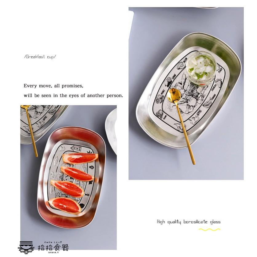 拾拾食器｜日式馬口鐵托盤◆復古 美式 餐盤 鐵盤 炸物盤 金屬 零食盤 烤物盤 燒烤盤 備料盤 日本 現貨+預購 台灣-細節圖7