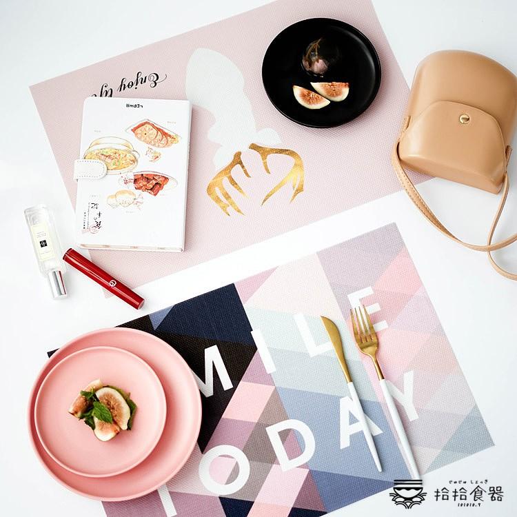 拾拾食器｜(現貨)北歐創意餐桌墊◆可水洗 餐墊 盤墊 桌墊 隔熱墊 防燙墊 耐熱墊 午餐墊 碗墊 日本 台灣現貨 台灣-細節圖2