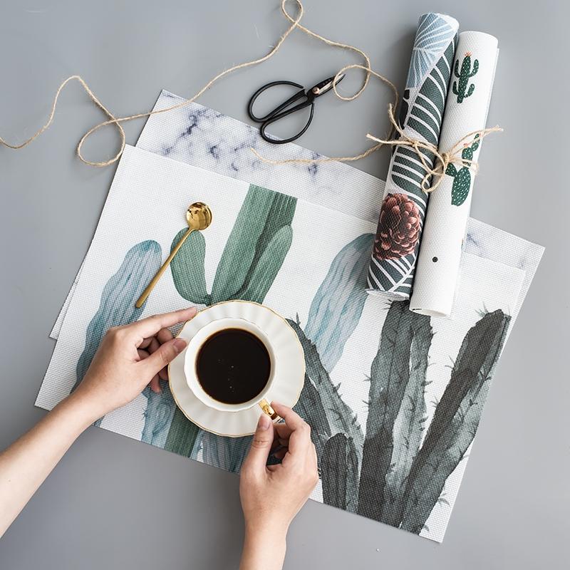 拾拾食器｜(現貨)北歐創意餐桌墊◆可水洗 餐墊 盤墊 桌墊 隔熱墊 防燙墊 耐熱墊 午餐墊 碗墊 日本 台灣現貨 台灣-細節圖7