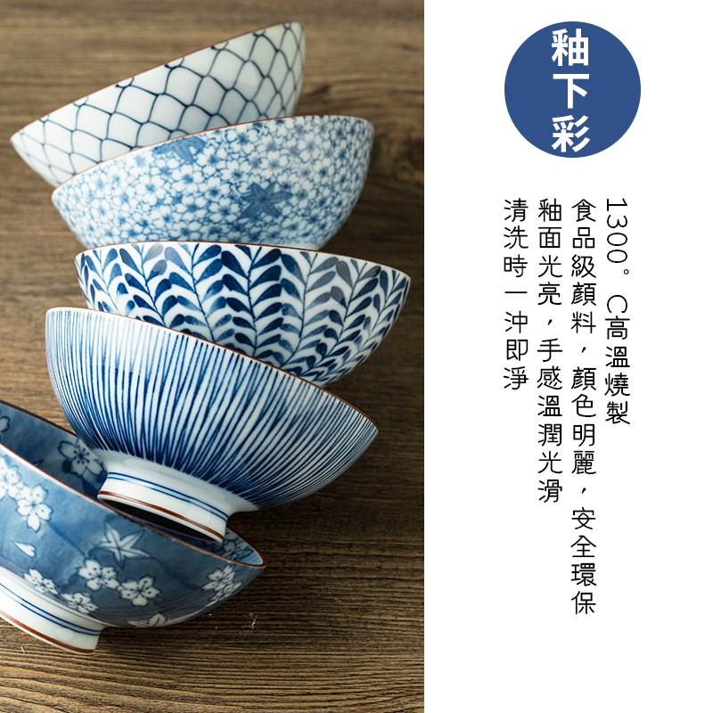 拾拾食器｜(禮盒)日本藍繪變家用陶瓷碗◆飯碗 小碗 湯碗 套組 日本碗 日式碗 禮物 現貨+預購 台灣-細節圖7