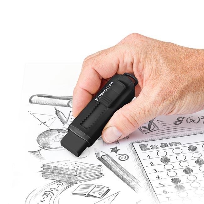 【筆倉】施德樓 STAEDTLER 525PS1 黑武士 / 白武士 造型漸進式塑膠擦 / 替芯-細節圖4