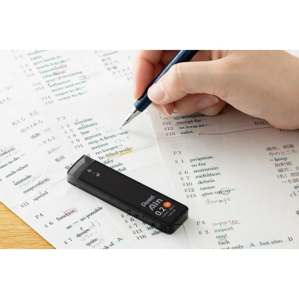 【筆倉】 PENTEL 飛龍 Ain 進化版 自動鉛筆芯-細節圖9