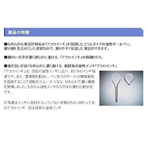 【筆倉】PILOT 百樂 BRFS-10M 1.0mm 多機能原子筆替芯 (黑色)-細節圖3