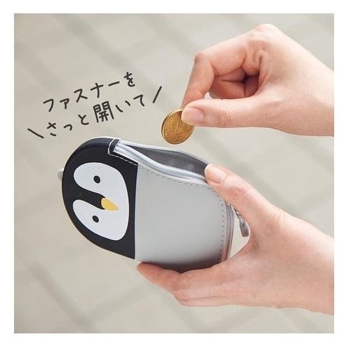 【筆倉】日本 LIHIT LAB PuniLabo A-7784 動物造型 卡片套 + 零錢包-細節圖4