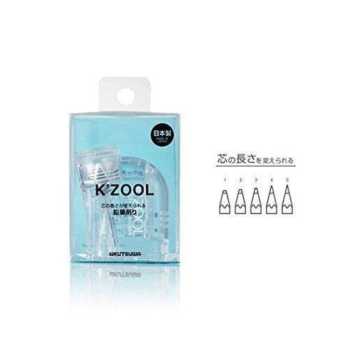 【筆倉】日本 KUTSUWA K＇ZOOL RS029CL 五段調整式 透明 削筆器 削鉛筆機-細節圖4