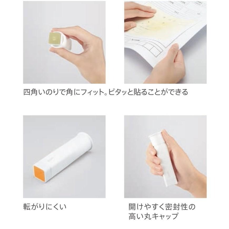 【筆倉】日本國譽 KOKUYO Nendo 聯名款 GLOO 黏貼系列 方型口紅膠-細節圖8