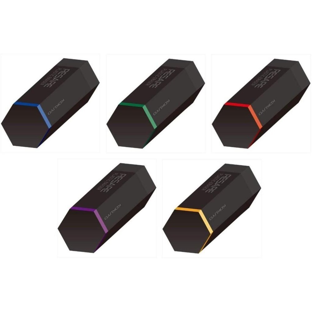 【筆倉】日本國譽 KOKUYO RESARE R1-L1 (黑) / R1-K2 (白) 限定六角橡皮擦-細節圖2