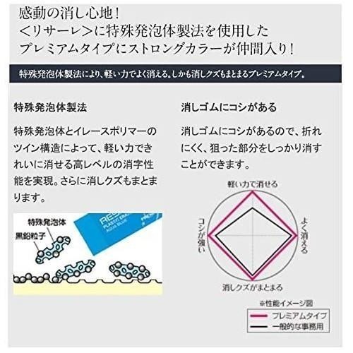 【筆倉】日本國譽 KOKUYO RESARE R1-L1 (黑) / R1-K2 (白) 限定六角橡皮擦-細節圖4
