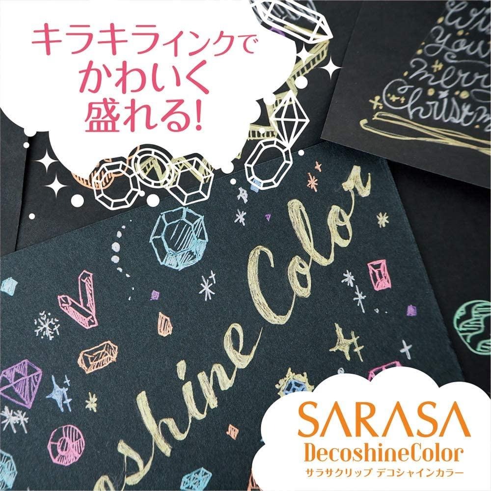 【筆倉】斑馬 ZEBRA SARASA CLIP DecoShine JJ15-5C-SH 寶石亮彩鋼珠筆 5色組-細節圖5