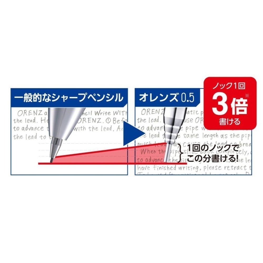 【筆倉】飛龍 Pentel ORENZ METAL GRIP XPP1003G2 金屬款不斷芯自動鉛筆-新版握位-細節圖5