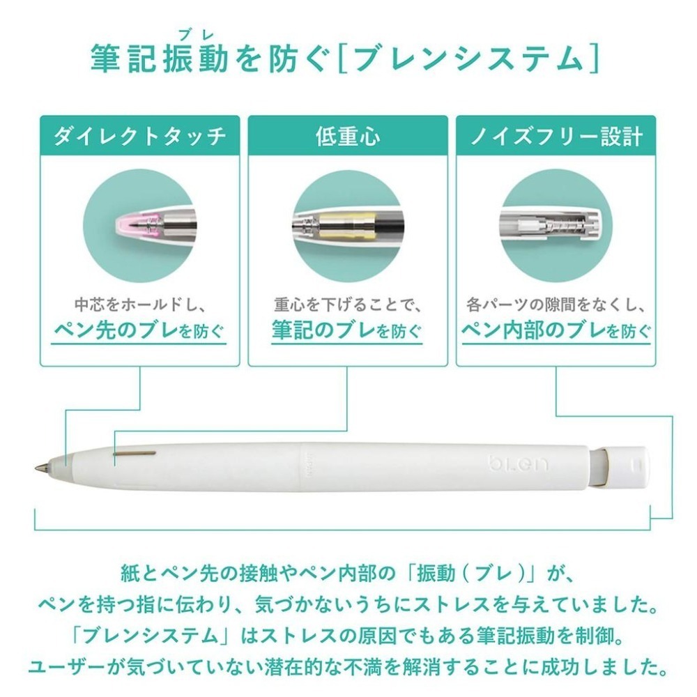 【筆倉】日本斑馬 ZEBRA Nendo 聯名款 BLen 原子筆 BA88 / BAS88 貓圖限定版-細節圖5