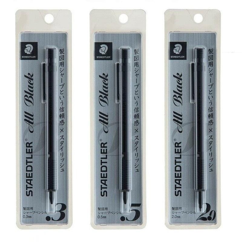 【筆倉】 施德樓 STAEDTLER 925 35 All Black 30週年 限定純黑色 製圖 書寫 自動鉛筆-細節圖2