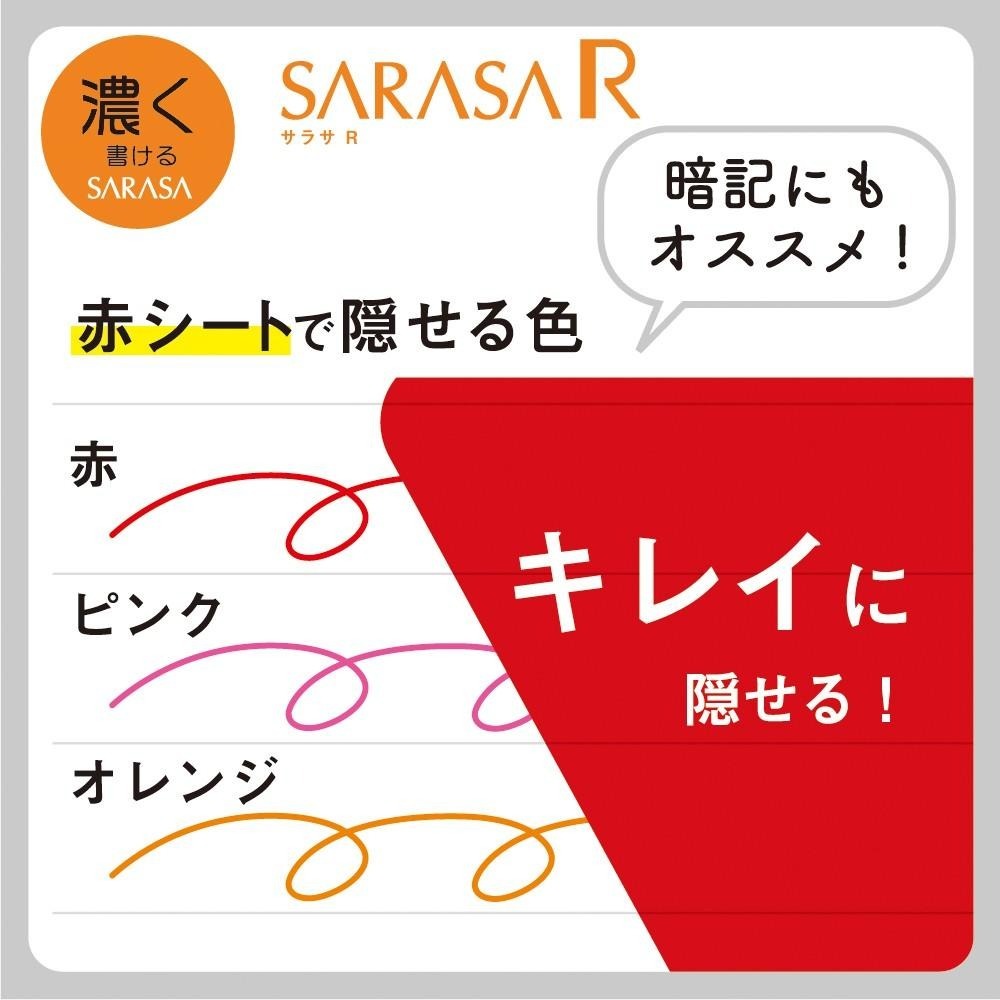 【筆倉】日本斑馬 ZEBRA SARASA R JJS29-R1 0.4 / JJ29-R1 0.5 限定色鋼珠筆-細節圖7
