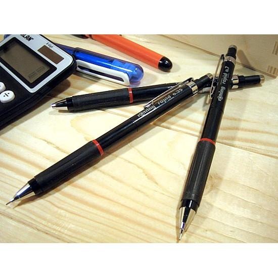 【筆倉】德國 紅環 rOtring rapid 自動鉛筆 (黑色) -0.35 / 0.5 / 0.7mm-細節圖3