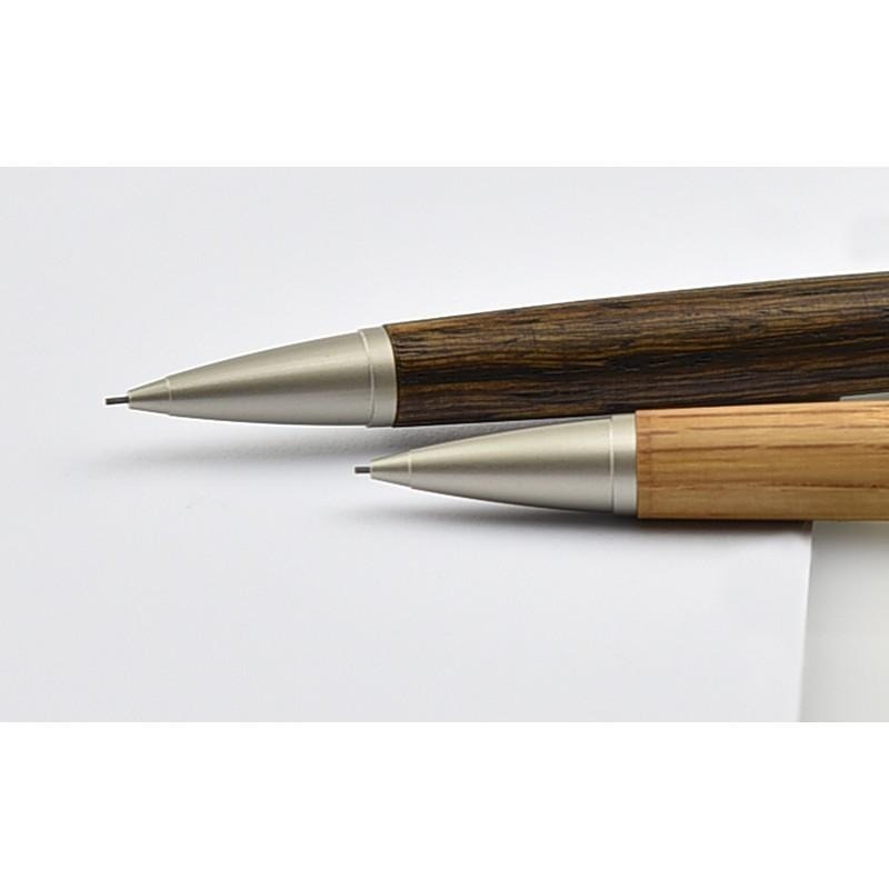 【筆倉】日本三菱 UNI PURE MALT M5-1025 0.5mm 橡木桶材自動鉛筆-細節圖5