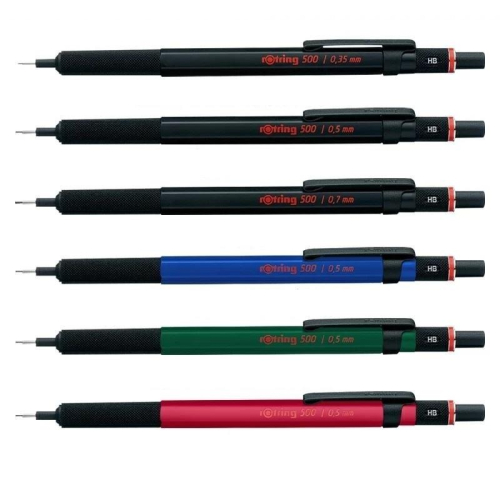 【筆倉】德國 紅環 rOtring 500 型 低重心繪圖自動鉛筆