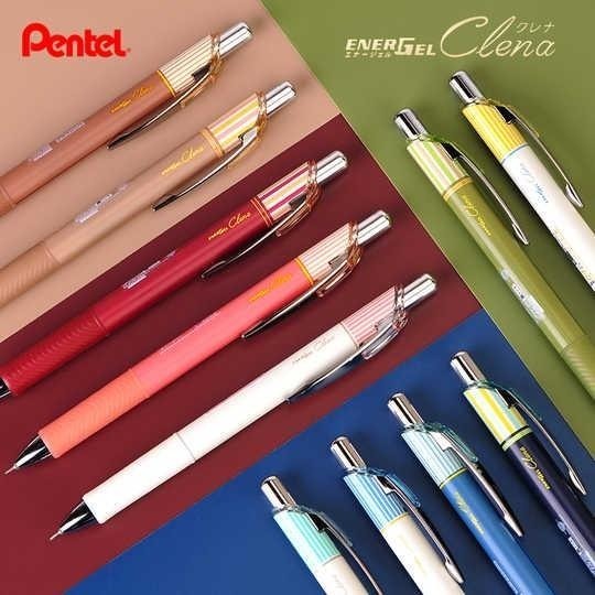 【筆倉】飛龍 Pentel ENERGEL Clena 系列 古典限定色 BLN75L 極速鋼珠筆-細節圖5