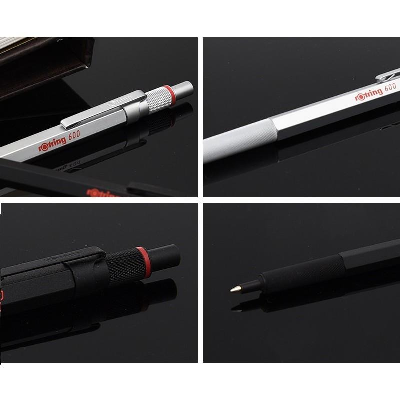 【筆倉】德國 紅環 rOtring 600 原子筆 (黑 / 銀 兩色可選)-細節圖3