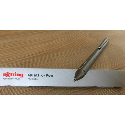 【筆倉】德國 紅環 rOtring Quattro Pen 4-in-1 四合一多功能筆