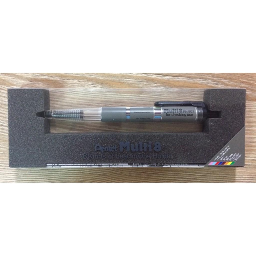 【筆倉】飛龍 Pentel Multi8 PH802 設計家專用8色套筆 (單支裝不含補充筆芯)-細節圖2