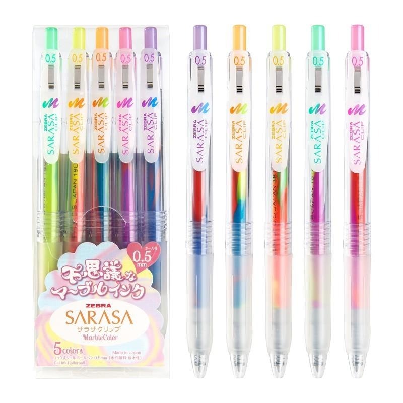 【筆倉】日本斑馬 ZEBRA SARASA JJ75-5C 不思議 三色 混色 0.5mm 鋼珠筆-細節圖3