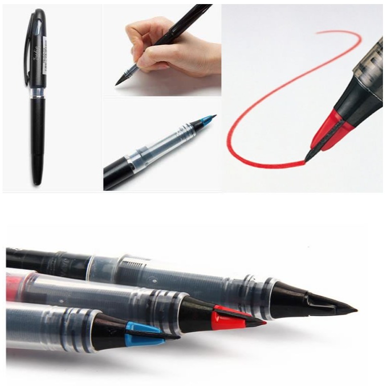 【筆倉】日本飛龍牌 Pentel 德拉迪塑膠鋼筆 (TRJ50) / 替芯 (MLJ20) 黑、紅、藍 3色可選-細節圖8