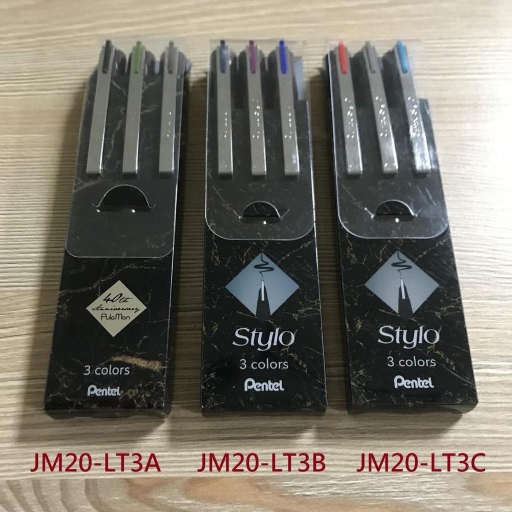 【筆倉】日本飛龍牌 Pentel Stylo 塑膠鋼筆 JM20 (基本色+四十週年限定色)-細節圖5