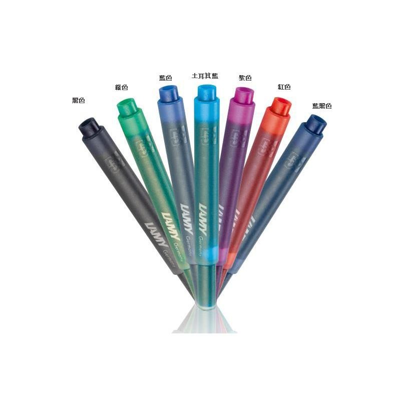 【筆倉】 LAMY T10 卡式墨水管 (5入/盒) - 7色可選-細節圖2