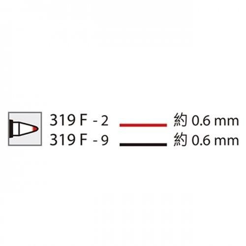 【筆倉】 施德樓 STAEDTLER MS319F 奈米工業專用油性筆 (F尖) -0.6mm-細節圖2
