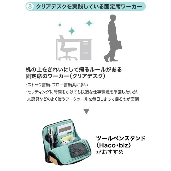 【筆倉】日本國譽 KOKUYO MoChi Haco．biz HB11 收納系列 直立式筆袋 站立式收納包-細節圖10